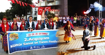 ACIPAYAM’DA FESTİVAL COŞKUSU