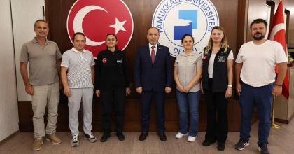 AFAD'DAN TÜBİTAK PROJESİ İÇİN PAMUKKALE ÜNİVERSİTESİ'NE ZİYARET