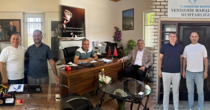 AK PARTİ YÖNETİMİ MUHTARLARI MARKAJA ALDI