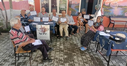 BABADAĞ'DA VATANDAŞLARA SAĞLIKLI YAŞAM EĞİTİMİ VERİLDİ