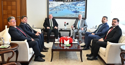 BAKAN YARDIMCISI ALPKAN'DAN DENİZLİ VALİLİĞİ'NE ZİYARET