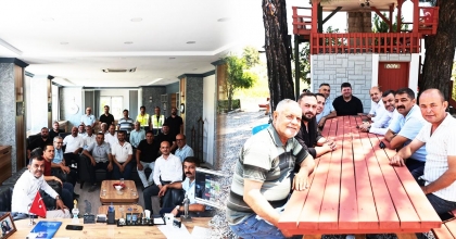 BAŞKAN ÇAVUŞOĞLU KALE'DE TEMASLARDA BULUNDU