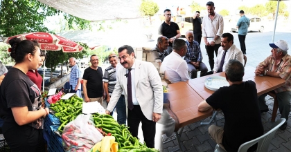 BAŞKAN ERTEMUR’DAN PAMUKKALE'DE SAHA MESAİSİ