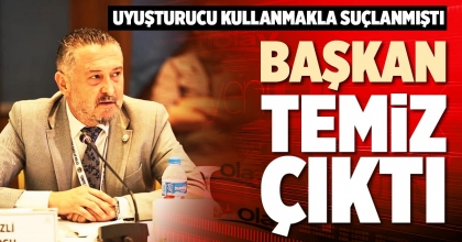BAŞKAN TEMİZ ÇIKTI