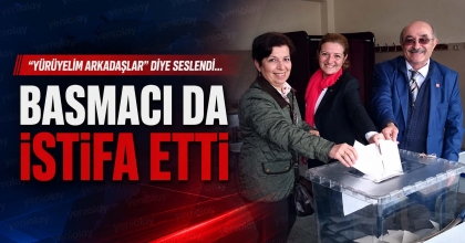 MELİKE BASMACI DA İSTİFA ETTİ