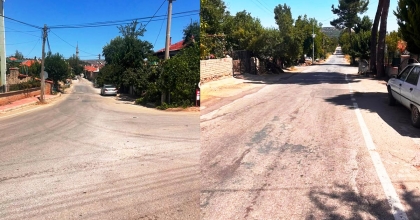 BEKİLLİ’DE ULUBEY CADDESİ ASFALTLANIYOR