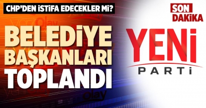 BELEDİYE BAŞKANLARI TOPLANDI