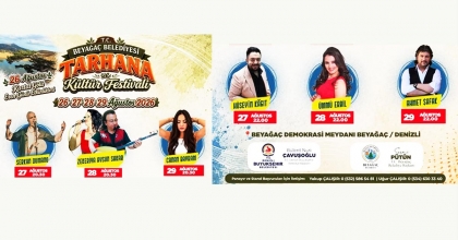 BEYAĞAÇ TARHANA VE KÜLTÜR FESTİVALİNE HAZIRLANIYOR