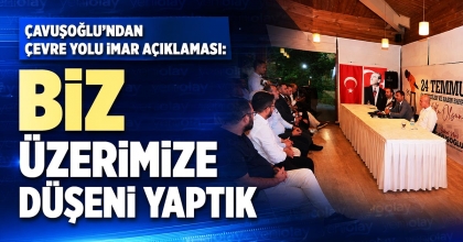 BİZ ÜZERİMİZE DÜŞENİ YAPTIK