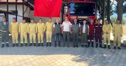 BÖLGE MÜDÜRÜ KÖLE'DEN YANGIN EKİPLERİNE ZİYARET VE UYARI