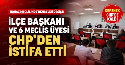 İLÇE BAŞKANI VE 6 MECLİS ÜYESİ CHP’DEN İSTİFA ETTİ