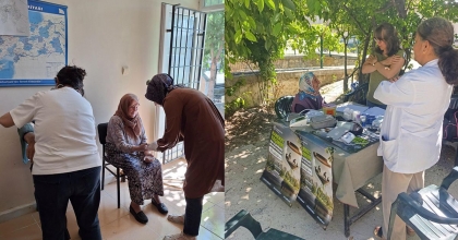 DENİZLİ'DE SAĞLIKLI YAŞAM FARKINDALIĞI ÇALIŞMALARI