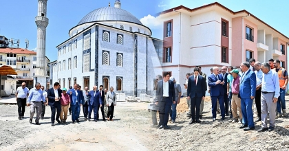 DENİZLİ VALİSİ KÖŞGER'DEN BEYAĞAÇ'A ZİYARET