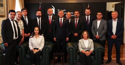 DERE VE MECLİS ÜYELERİNDEN ÖZEL’E ZİYARET