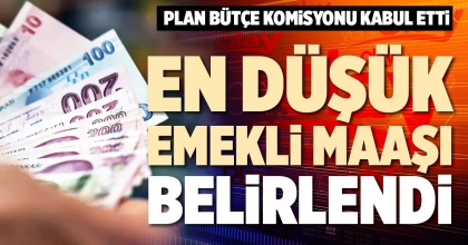EN DÜŞÜK EMEKLİ MAAŞI BELİRLENDİ