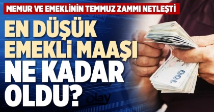 EN DÜŞÜK EMEKLİ MAAŞI NE KADAR OLDU?