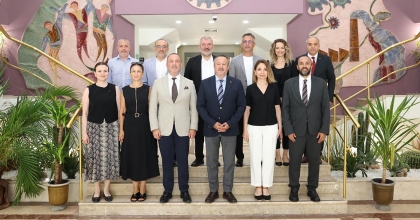 GESİFED YÖNETİMİ, DENİZLİ OSB YÖNETİMİNE TEBRİK ZİYARETİNDE BULUNDU