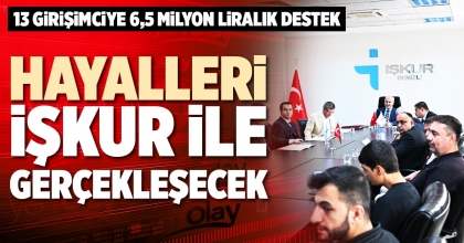 HAYALLERİ İŞKUR İLE GERÇEKLEŞECEK