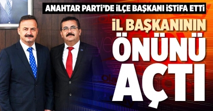 İL BAŞKANININ ÖNÜNÜ AÇTI