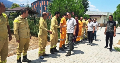 İLK MÜDAHALE EKİBİNE ZİYARET