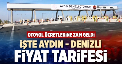 İŞTE AYDIN - DENİZLİ FİYAT TARİFESİ