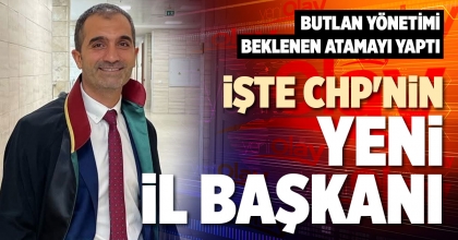 İŞTE CHP'NİN YENİ İL BAŞKANI