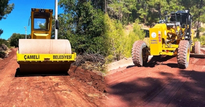KOLAK YOLU’NDA ASFALT HAZIRLIĞI