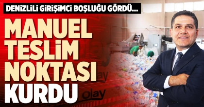 MANUEL TESLİM NOKTASI KURDU