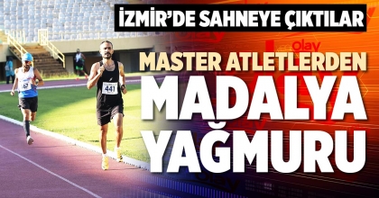 MASTER ATLETLERDEN MADALYA YAĞMURU