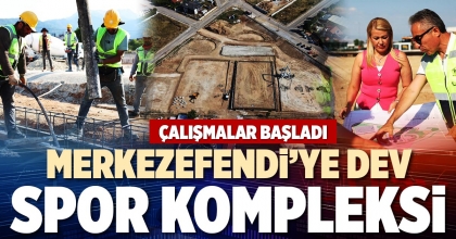 MERKEZEFENDİ’YE DEV SPOR KOMPLEKSİ