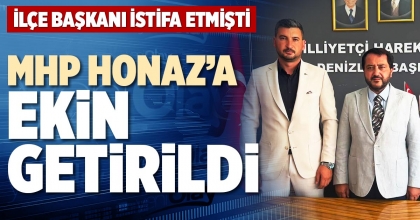 MHP HONAZ’A EKİN GETİRİLDİ