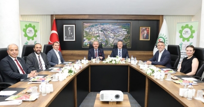 MİLLETVEKİLİ TİN'DEN OSB YÖNETİMİNE ZİYARET