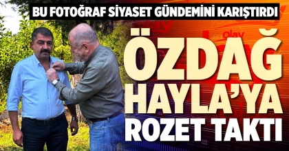 ÖZDAĞ HAYLA’YA ROZET TAKTI