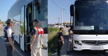 PAMUKKALE’DEKİ DENETİMDE BELGESİZ FAALİYET BELİRLENDİ