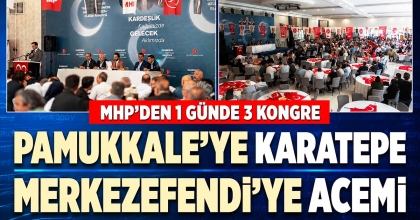 PAMUKKALE’YE KARATEPE, MERKEZEFENDİ’YE ACEMİ