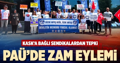 PAÜ’DE ZAM EYLEMİ