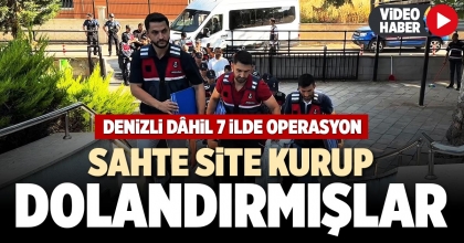 SAHTE SİTE KURUP DOLANDIRMIŞLAR