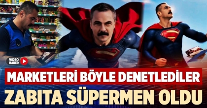 ZABITA SÜPERMEN OLDU