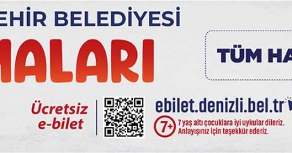DENİZLİ BÜYÜKŞEHİR BELEDİYESİ YAZ SİNEMALARI DUYURU