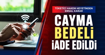 CAYMA BEDELİ İADE EDİLDİ