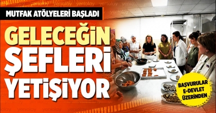 GELECEĞİN ŞEFLERİ YETİŞİYOR