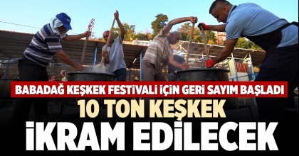 10 TON KEŞKEK İKRAM EDİLECEK
