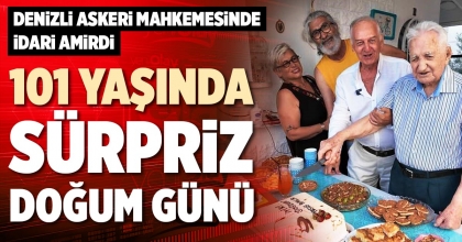 101 YAŞINDA SÜRPRİZ DOĞUM GÜNÜ