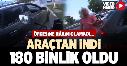ARAÇTAN İNDİ 180 BİNLİK OLDU