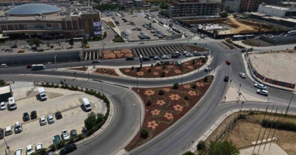 ESBAŞ KAVŞAĞI RENGARENK BİR GÖRÜNÜME KAVUŞTU
