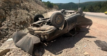 MICIRLI YOL KAZAYA NEDEN OLDU: 3 YARALI
