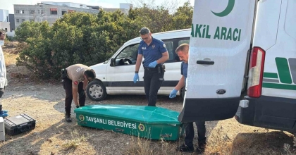 KÜTAHYA’DA BOŞ ARAZİDE BİR KİŞİ ÖLÜ BULUNDU
