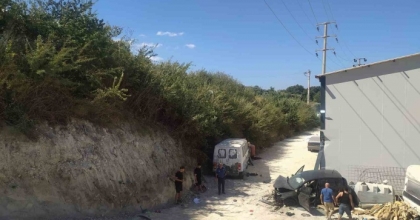 KUŞADASI’NDA TRAFİK KAZASI: 2 YARALI
