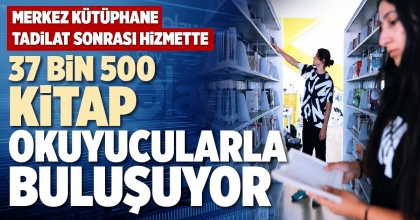 37 BİN 500 KİTAP OKUYUCULARLA BULUŞUYOR