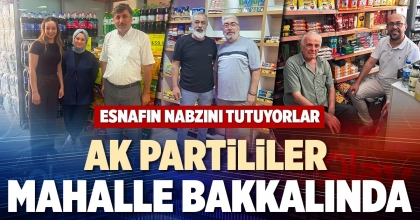 AK PARTİLİLER MAHALLE BAKKALINDA